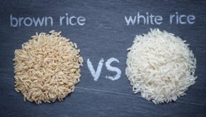 What is healthier - brown or white rice?