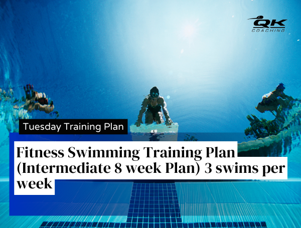 Tuesday Training Plan: Fitness Swimming Training Plan (Intermediate 8 ...