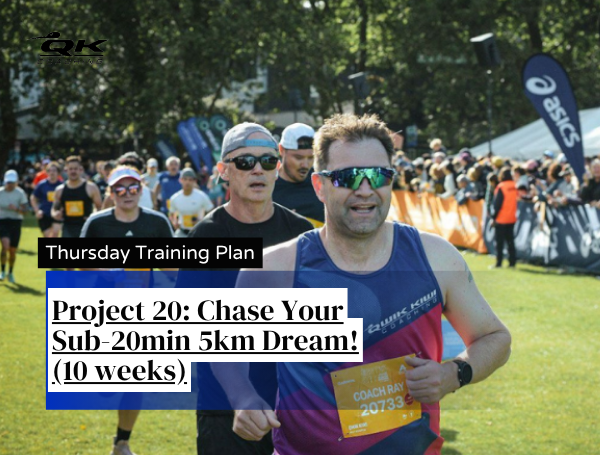 Project 20: Chase Your Sub-20min 5km Dream! (10 weeks)