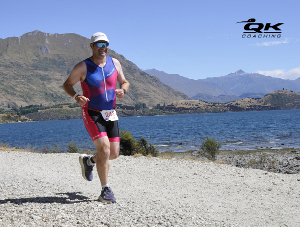 running off the bike