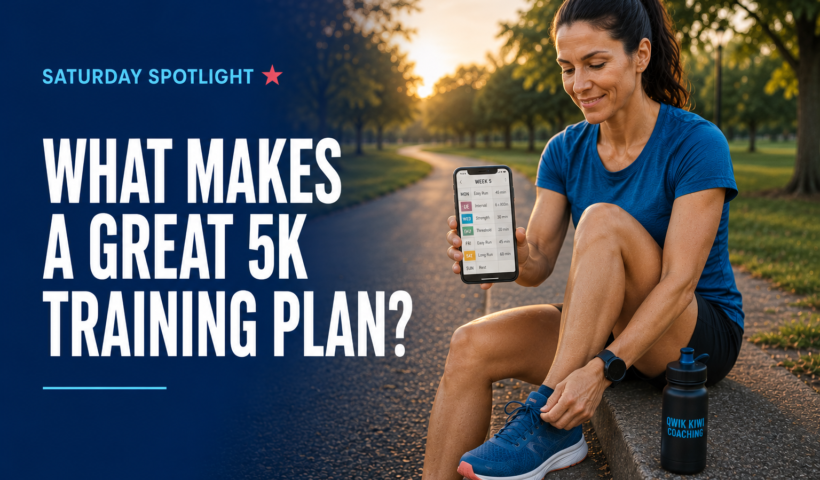 best 5K training plan