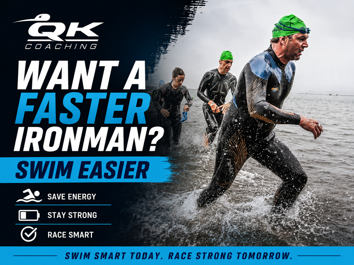 Ironman swim pacing