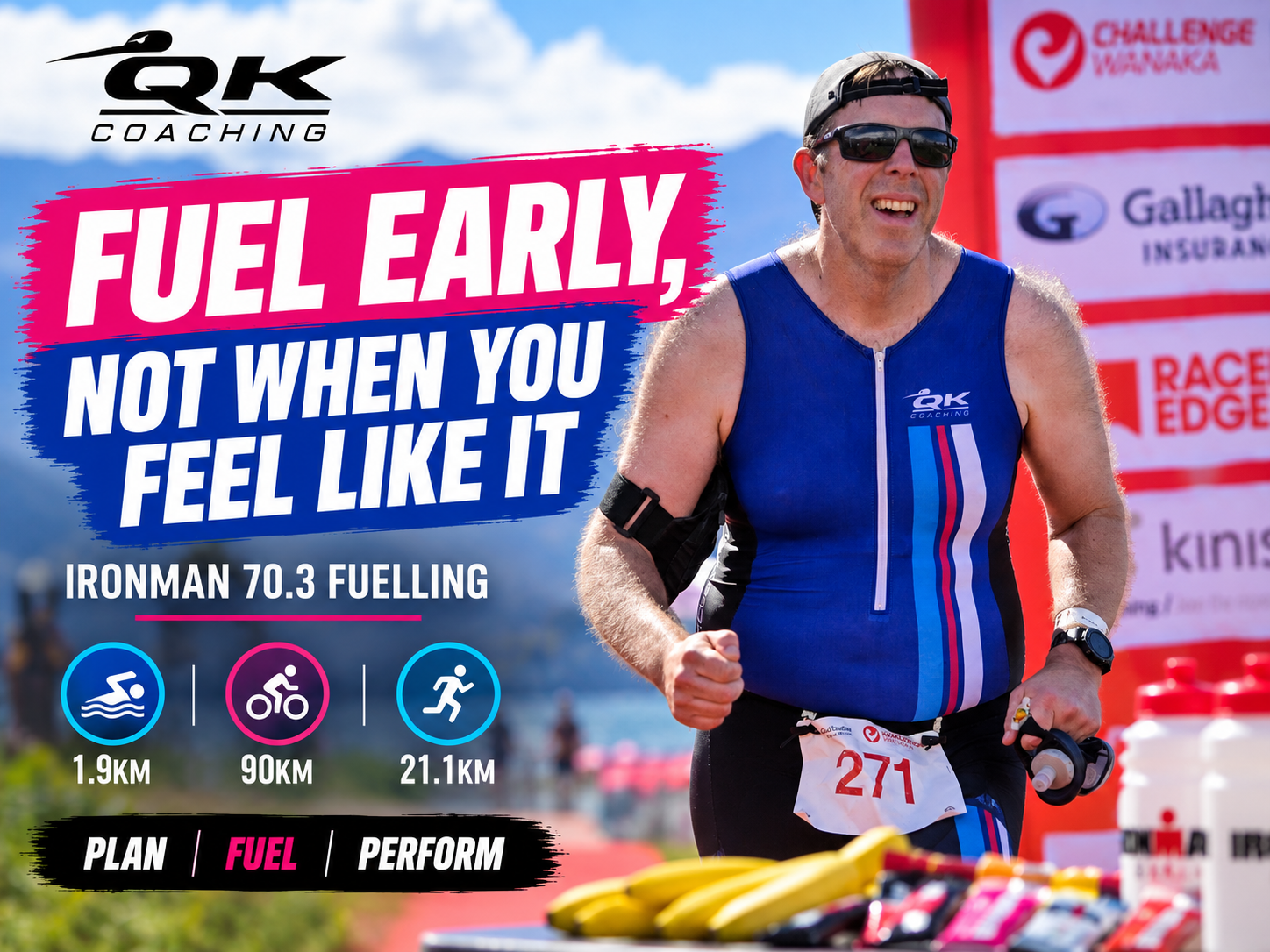 Ironman 70.3 fuelling