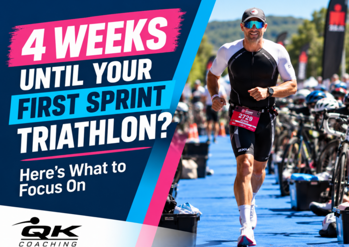 First sprint triathlon training – 4 weeks until race day